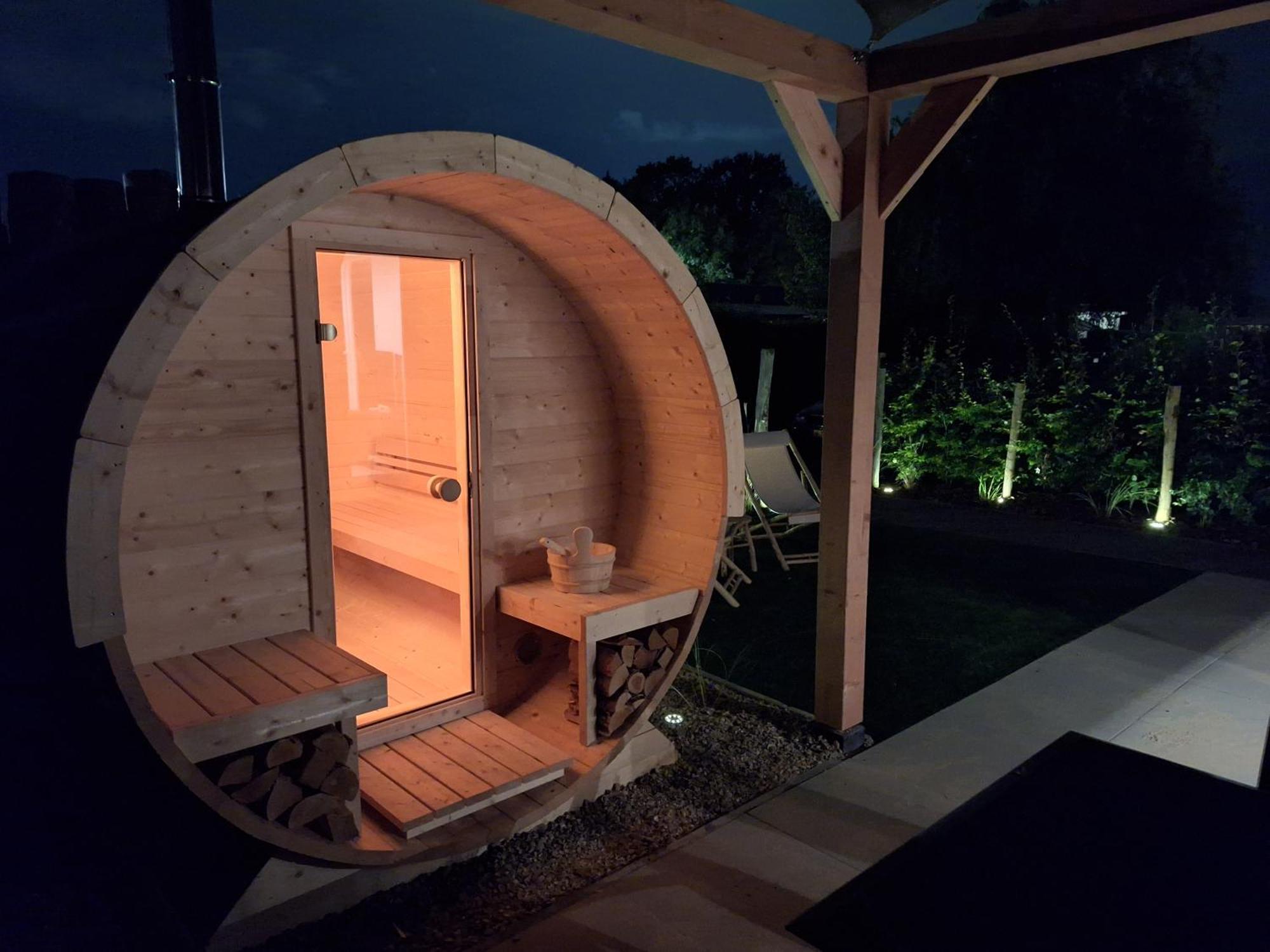 'Relax Lodge Sea' - Wellness Lodge In Zeeland - Private Sauna - Airco - Garden - Outdoor Swimming Pool - Free Wifi, Towels & Bed Linen Heinkenszand Exterior foto