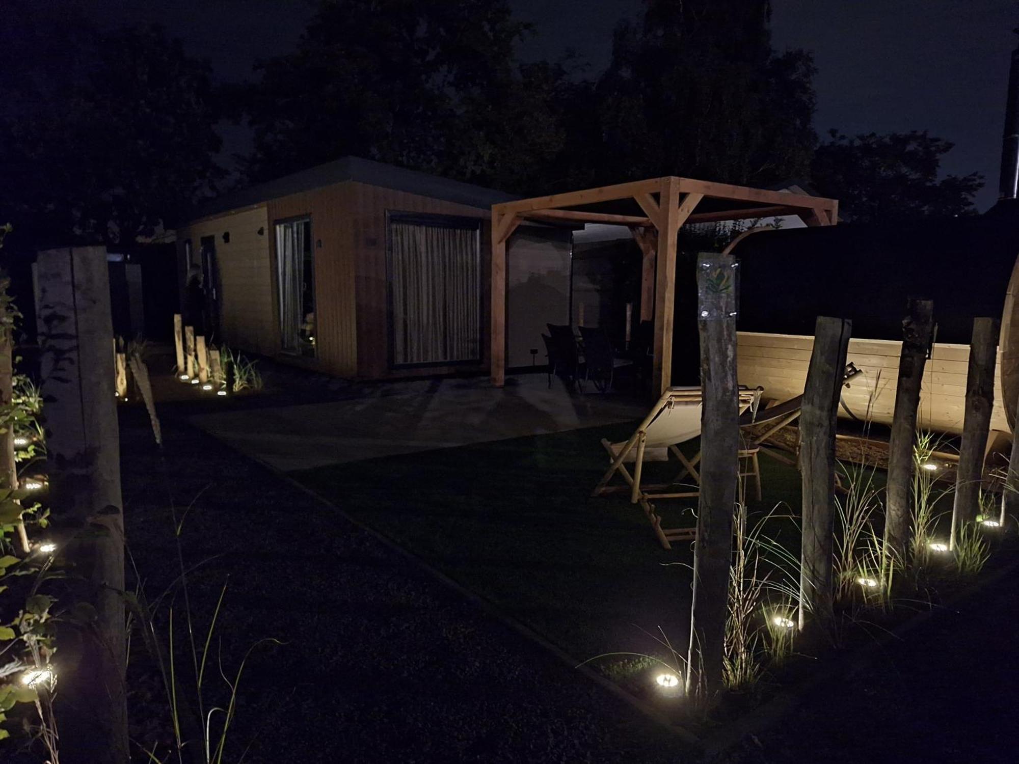 'Relax Lodge Sea' - Wellness Lodge In Zeeland - Private Sauna - Airco - Garden - Outdoor Swimming Pool - Free Wifi, Towels & Bed Linen Heinkenszand Exterior foto